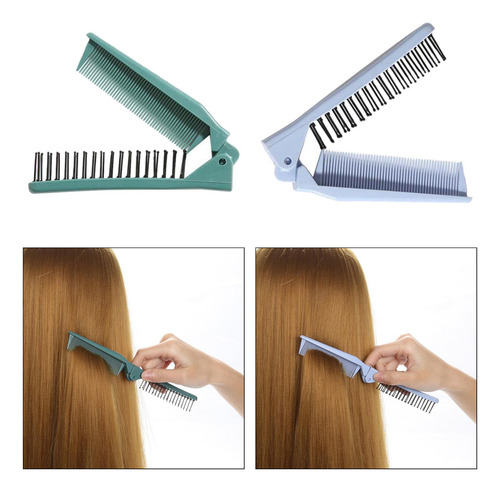 2 Uds Cepillo De Peine De Pelo Plegable Cepillo De