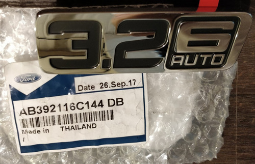 Imagen 5 de 5 de Placa Emblema Insignia Ranger 3.2 Xlt Ltd Auto Legitimo Ford