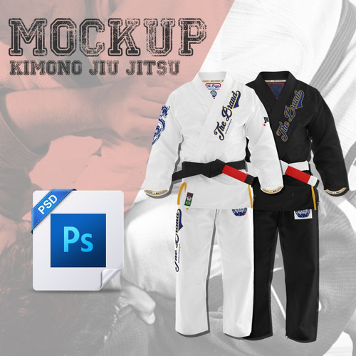 Download Mockup Kimono Jiu Jitsu - Arquivo Editável Psd - R$ 19,90 em Mercado Livre