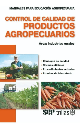 Control De Calidad De Productos Agropecuarios Trillas