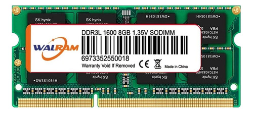 Ddr3 Ddr3l 8gb 1600mhz / Pc3l-12800 Sodimm