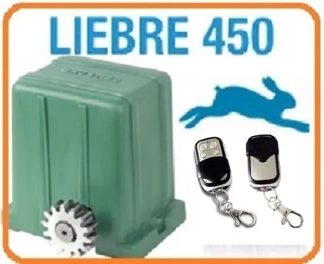 Kit Super Rapido Porton Brumec Liebre Motor 4 M Cremallera