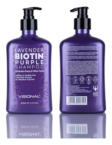 Shampoo Lavanda Biotina 400ml Visional