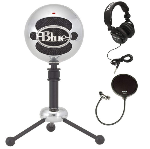 Blue Microphones Snowball Micrófono Plug-and-play Usb En Alu