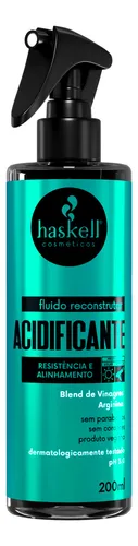Fluido Acidificante Haskell Resistência E Alinhamento 200ml