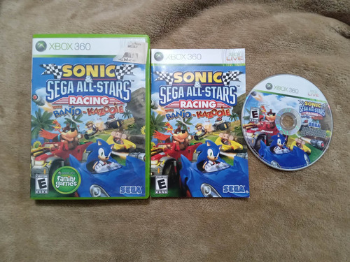 Sonic Sega All Stars Racing Completo Para Xbox 360
