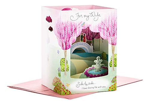 Hallmark Paper Wonder 3d Pop Up Tarjeta Del Día De La Madre 