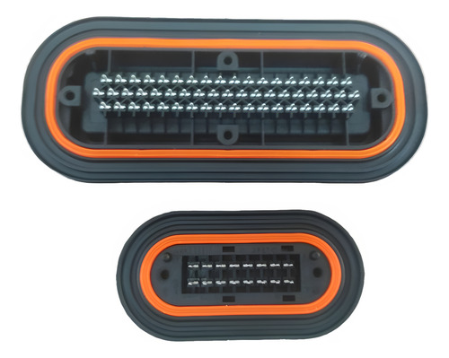 2x Conectores Mercedez Benz Header Modulo Pld 16 E 55 Vias