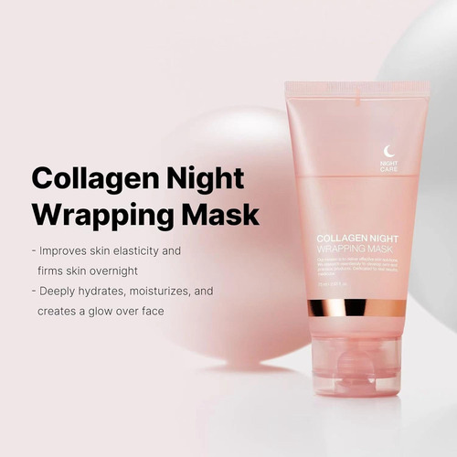 3 Máscara Nocturna De Colágeno, Máscara Exfoliante, Etc.