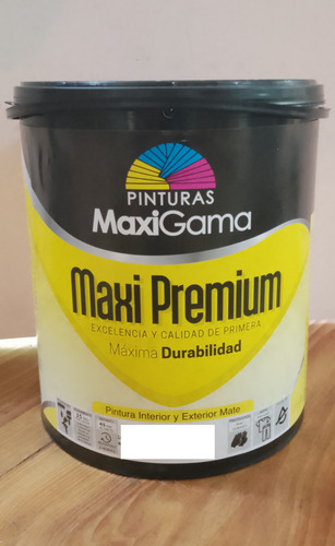 Maxigama Maxi Premium Pintura Caucho Azul Marino 1 Galon