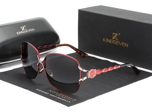 Elegantes Gafas De Sol Polarizadas Degradadas Kingseven 7015