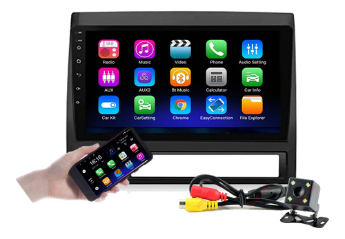 Estereo Android Carplay Toyota Tacoma 05-15 Bluetooh Camara