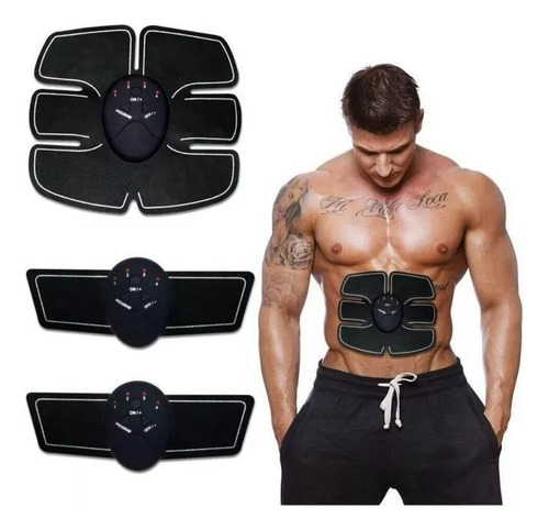 Electro Estimulador Parches Abdomen Brazos Y Piernas 3 En 1