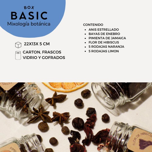 Regalo Empresarial - 10u Box Caja - Botánicos Para Gin Tonic