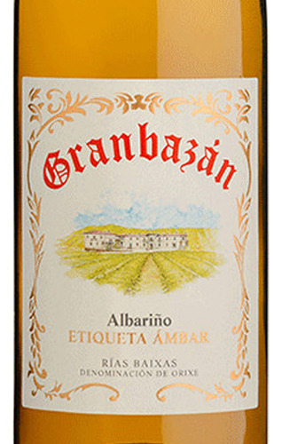 Pack De 2 Vino Blanco Granbazán Albariño Ambar 750 Ml