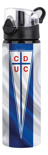 Botella Futbol La Católica Cruzados Cooler, Deportiva, 750ml