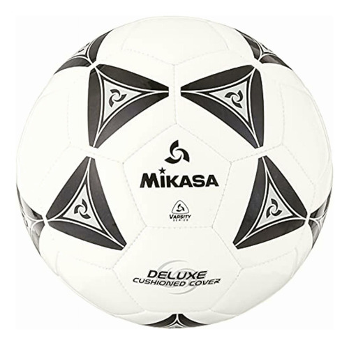 Mikasa Serious Pelota De Fútbol (negro/blanco, Talla 4)