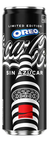 Coca Cola Oreo Sin Azúcar Edición Limitada 355 Ml Lata