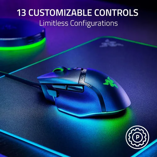 Razer Basilisk V3: Mouse Ergonómico Para Juegos Con Cable