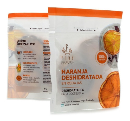 Imagen 1 de 7 de Cítricos Deshidratado Coctelería Naranja Limon Pomelo Rodaja