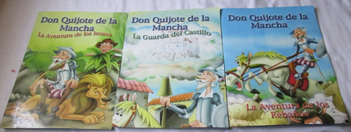 Don Quijote De La Mancha. 3 Cuentos Infantiles Ilustrados