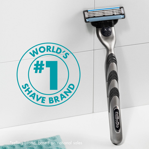 Razor Gillette Mach3 Para Hombre Con 1 Mango Y 6 Hojas De Re