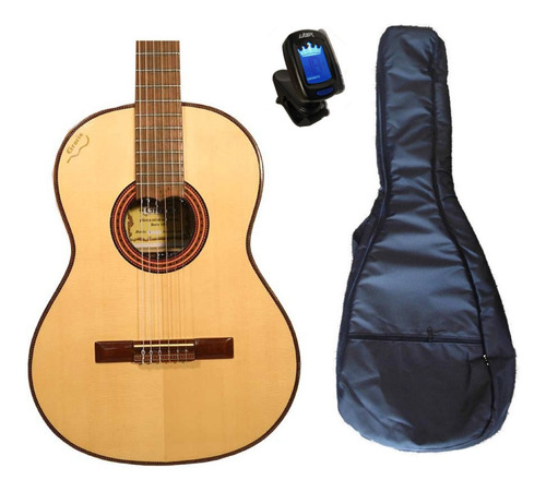 Combo Guitarra Criolla Clasica Gracia E Premium