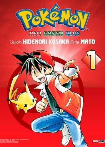 Manga - Pokemon Red Green Blue 01 - Xion Store