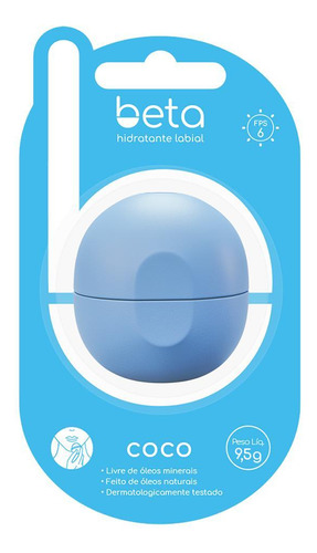 Hidratante Labial Beta Coco 9,5g