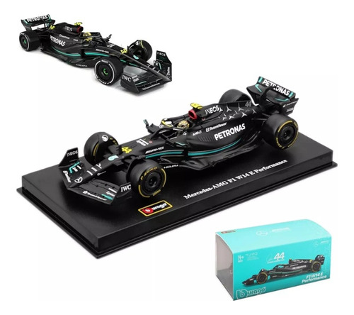 Bburago Lewis Hamilton F1 W14 E 2023 Mercedes 1:43 Formula 1