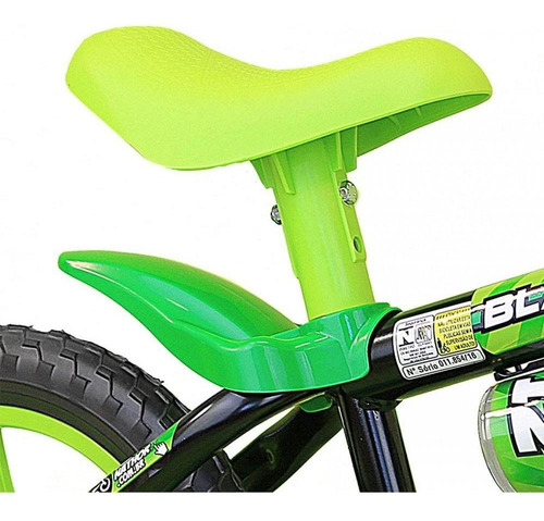 Bicicleta Infantil Nathor Black 12 Aro 12
