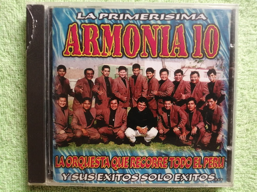 Eam Cd La Primerisima Armonia 10 Solo Exitos 2000 Piura Peru