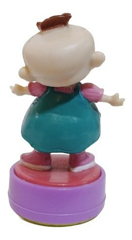 Imagen 3 de 6 de Figura Rugrats Liliana Deville Sello 7cm Viacom Cartoon