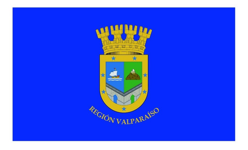 Bandera De Valparaíso 150 Cm X 90 Cm 