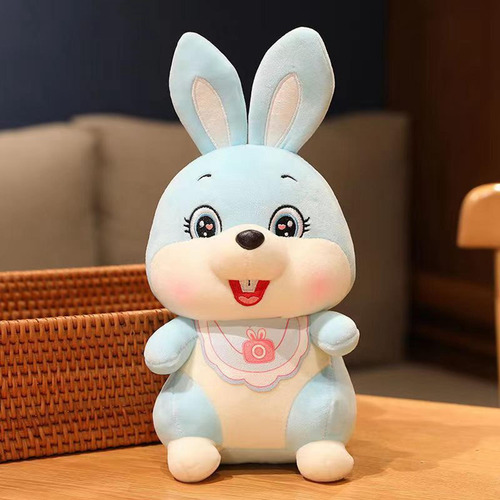 Adorable Adorno De Decoración De Juguete De Peluche De Azul