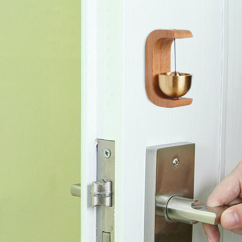 Wind Chime Doorbell Magnetic Ornament Light Color