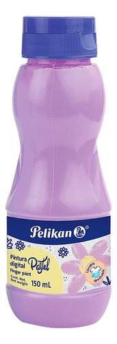 Pintura Digital Preescolar Dedos Pelikan 150ml Elegir Color Violeta Pastel