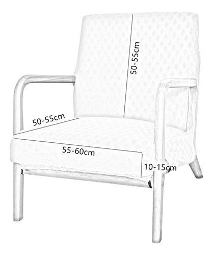 Funda Para Sillón, Funda Para Silla Elástica Negro