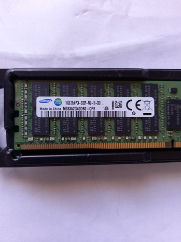 Imagem 1 de 1 de Memória Pc4-2133p 16gb 2rx4 M393a2g40db0 Servidores