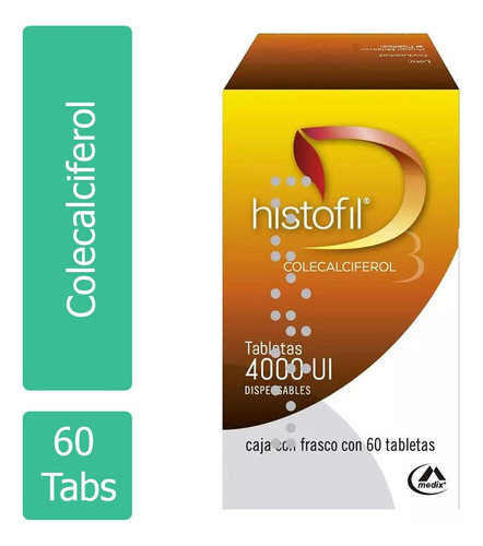 Histofil 4,000 Ui Caja Con 60 Tabletas