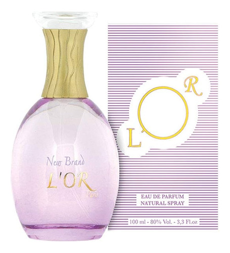 Perfume New Brand L'or Edp 100ml Damas