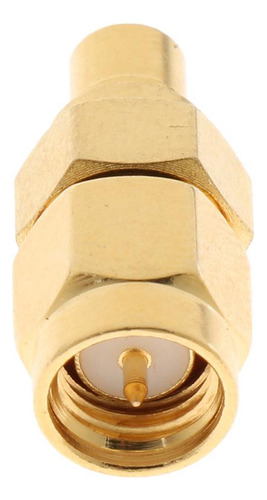Conector Rf Sma Chapado En Oro