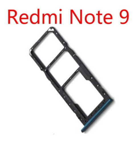Bandeja Sim Card Para Xiaomi Redmi Note 9 Original