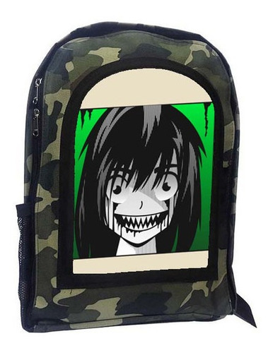 Mochila Camuflada Horror Manga Terror A24