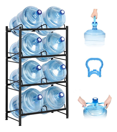 Soporte Para Botellas De Agua De 5 Galones, Estante Para Jar