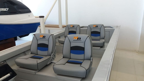 Lancha Alumínio Nublar 600 Pesca Com Motor 40hp Novo