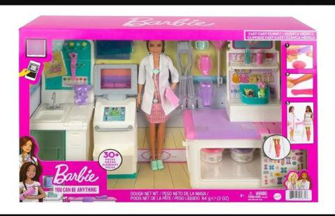 Set De Juego Barbie Careers Clínica Médica Incluye Muñecaim