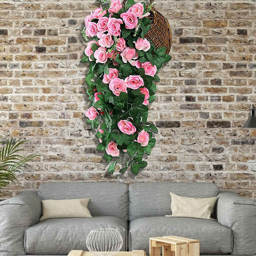 Para Ramos De Rosas Simulados En U Para Colgar En La Pared