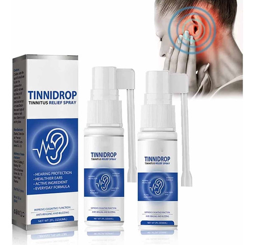 Spray Para Aliviar El Tinnitus, Calmante Para El Tinnitus