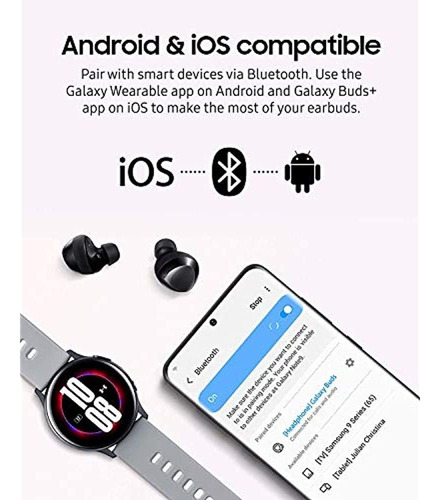 Imagen 2 de 4 de Samsung Galaxy Buds Plus, Auriculares Verdaderamente Inalam